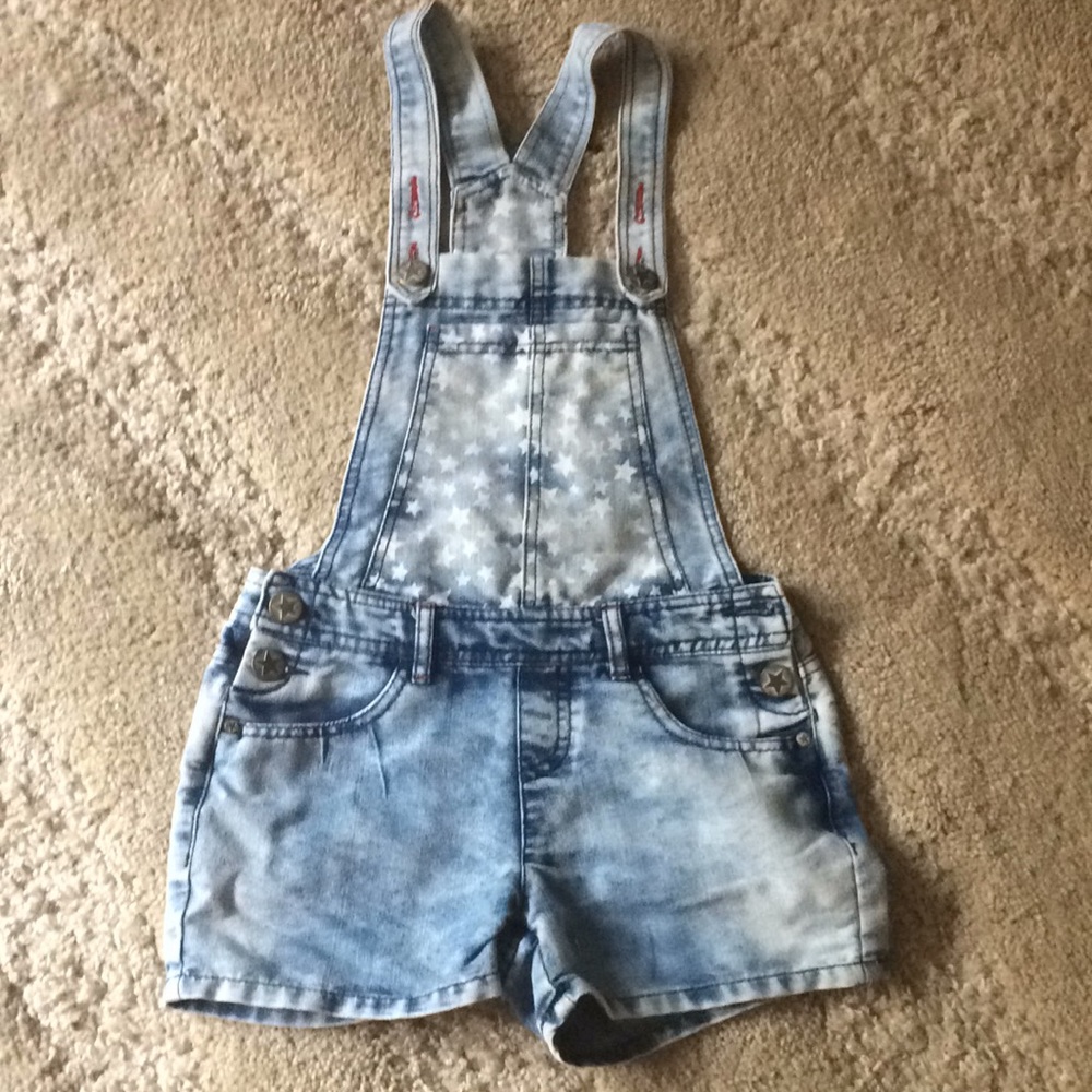 Forth of July overalls
